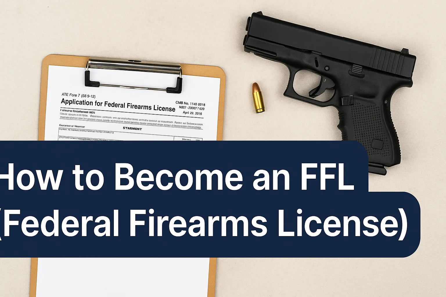 How to Become an FFL (Federal Firearms License)