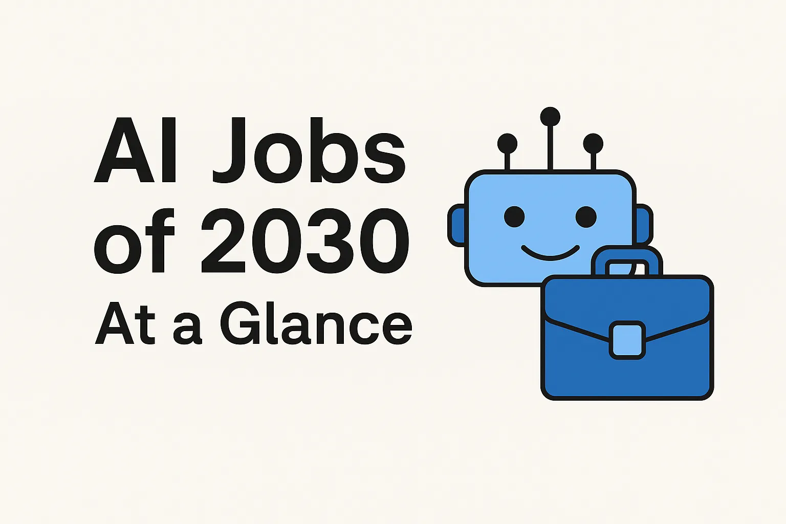 Top AI-Driven Jobs of 2030: What New Roles Will Emerge &And How to Prepare