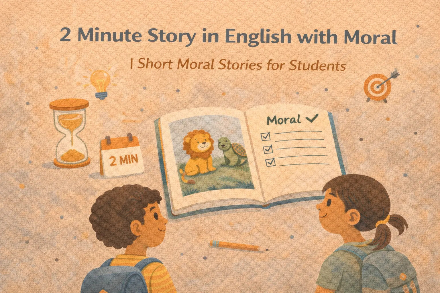 2 Minute Story in English with Moral