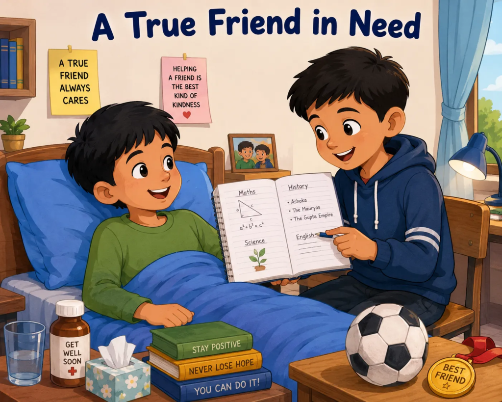 A True Friend in Need - Friendship Moral Stories in English