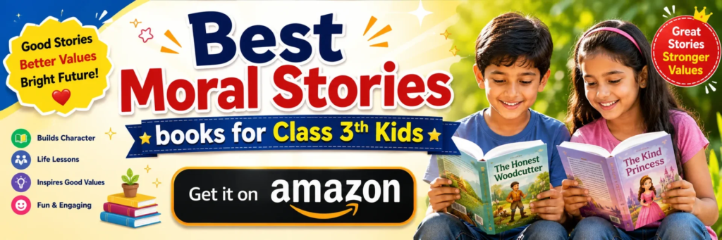 Moral stories book for 3 kids