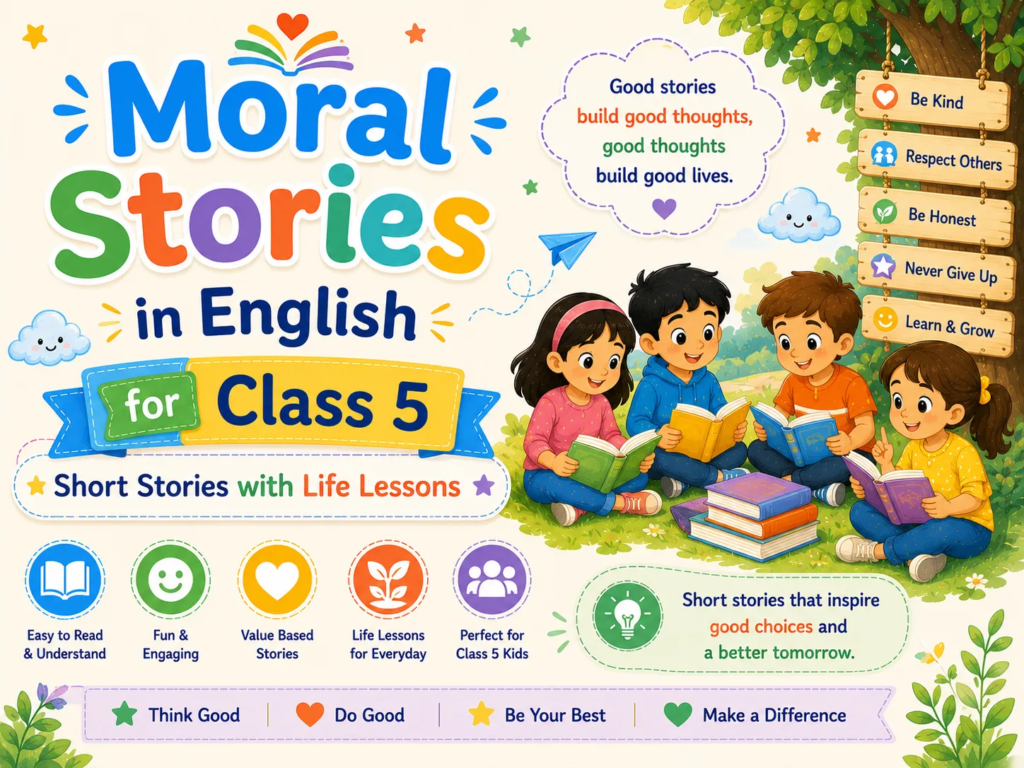 moral stories in English for Class 5