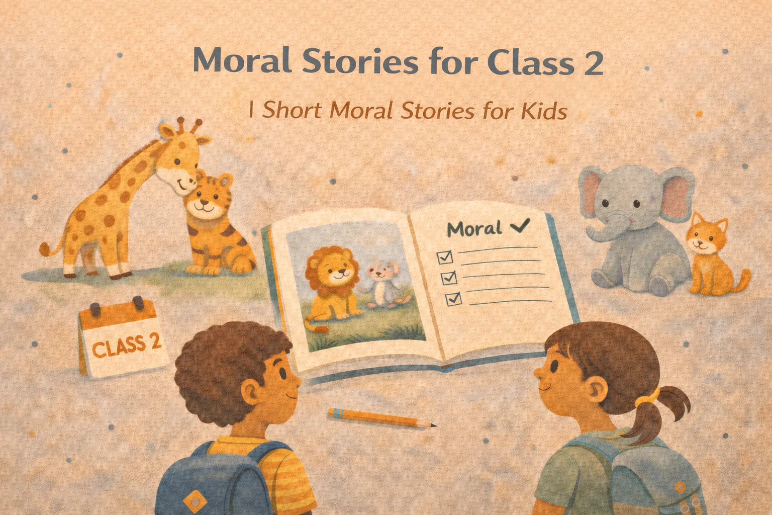 Moral Stories for Class 2 | Short Moral Stories for Kids