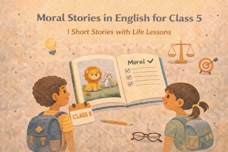 Moral Stories in English for Class 5