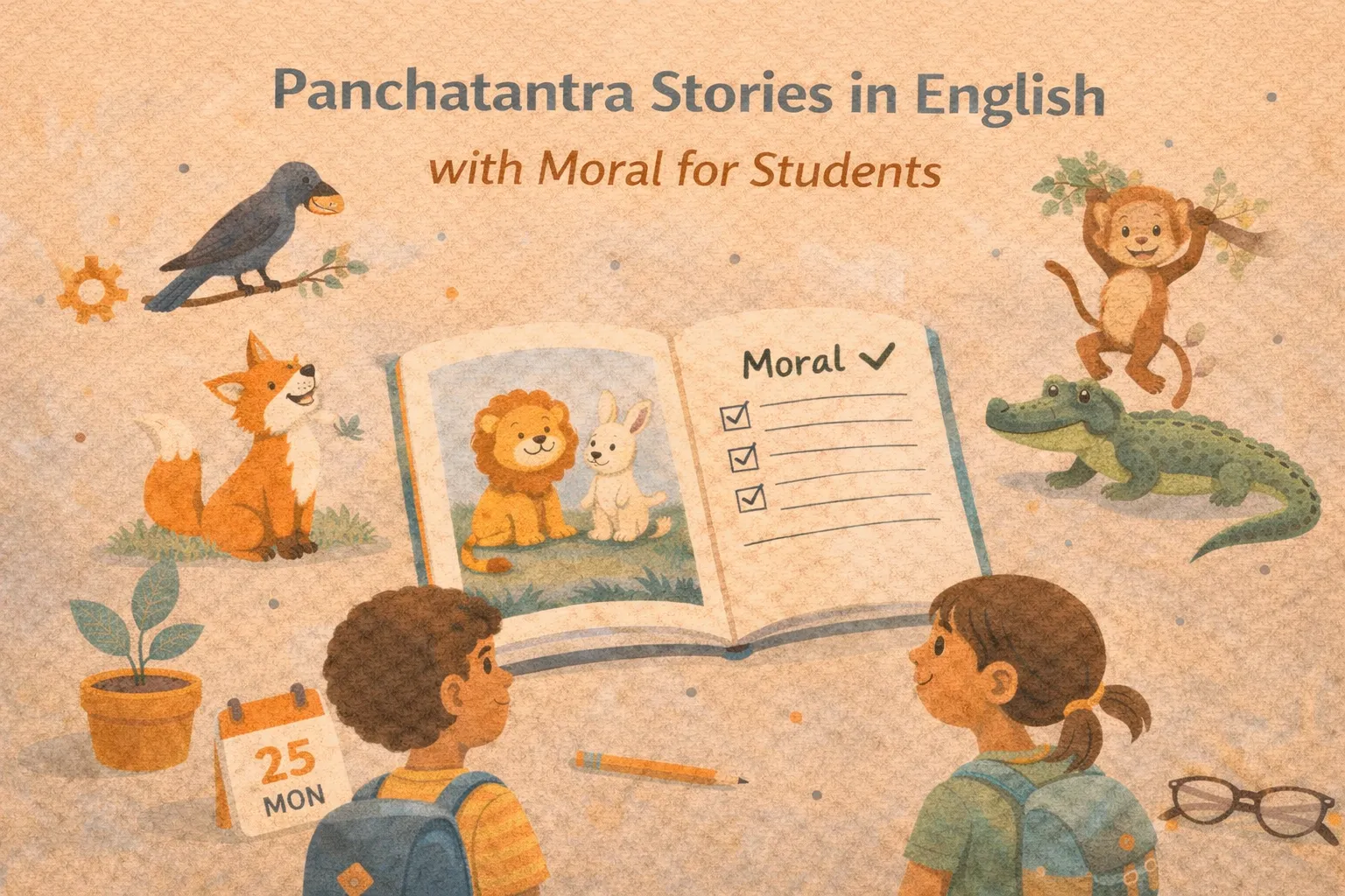 25 Panchatantra Stories in English with Moral