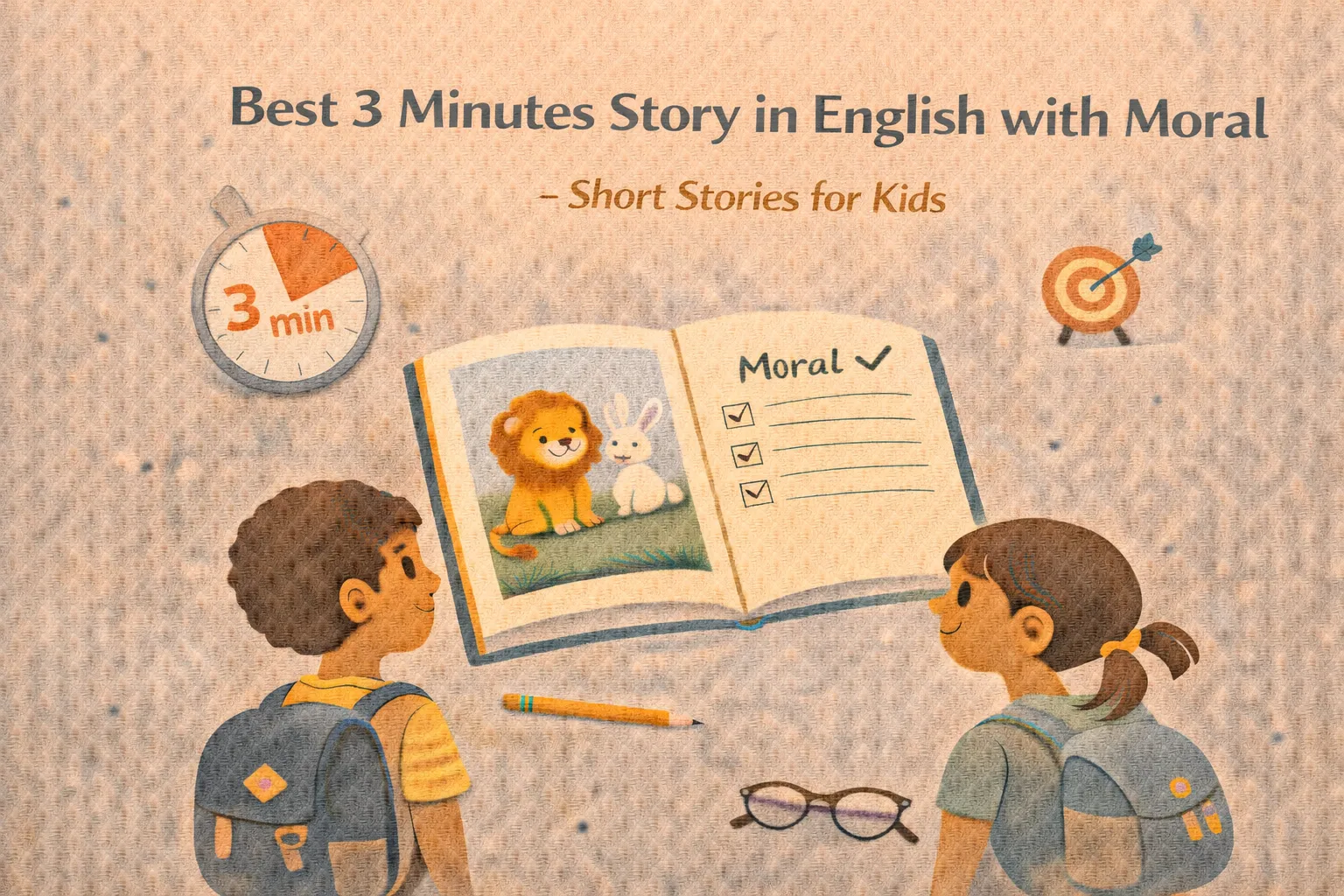 11+ 3 Minutes Story in English with Moral – Short Stories for Kids