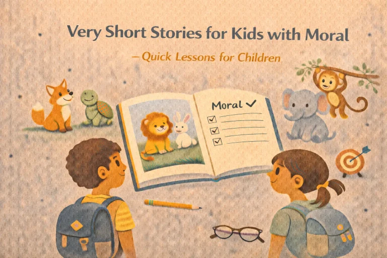 17+ Very Short Stories for Kids with Moral – Quick Lessons for Children