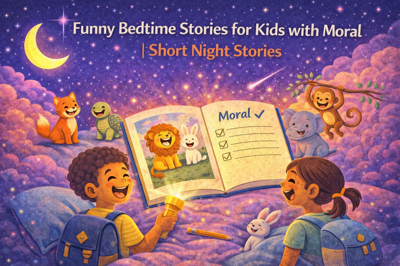 Funny Bedtime Stories for Kids in English