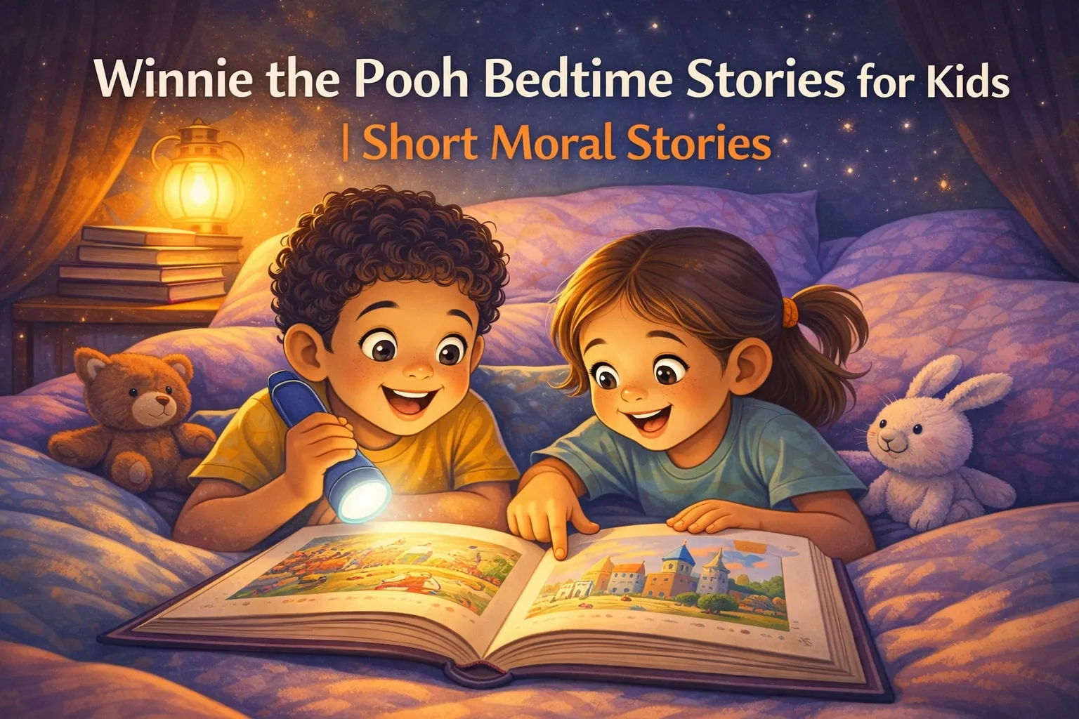 21+ Winnie the Pooh Bedtime Stories for Kids | Short Moral Stories