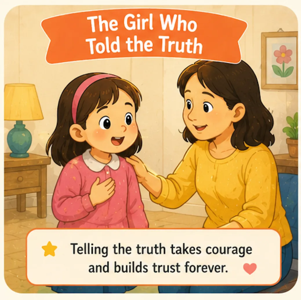 The Girl Who Told the Truth- 1 Minute Bedtime Stories for Kids