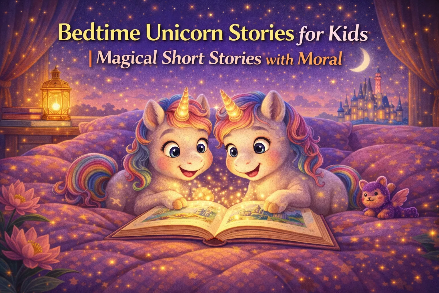 Bedtime Unicorn Stories for Kids | Magical Short Stories with Moral
