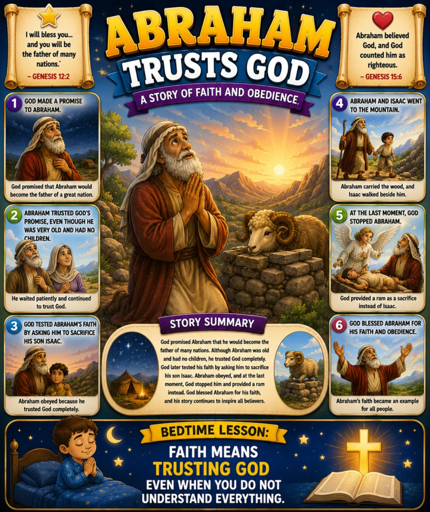Abraham Trusts God - Bible Stories That Teach Important Values