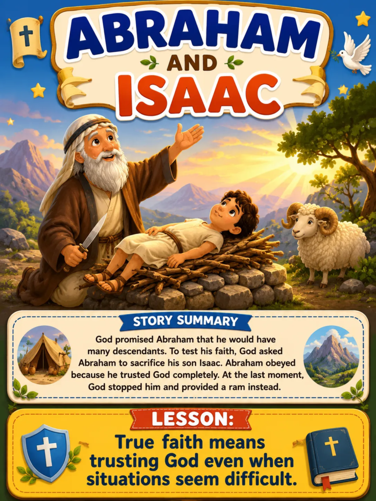 Abraham and Isaac -Popular Bible Stories for Kids
