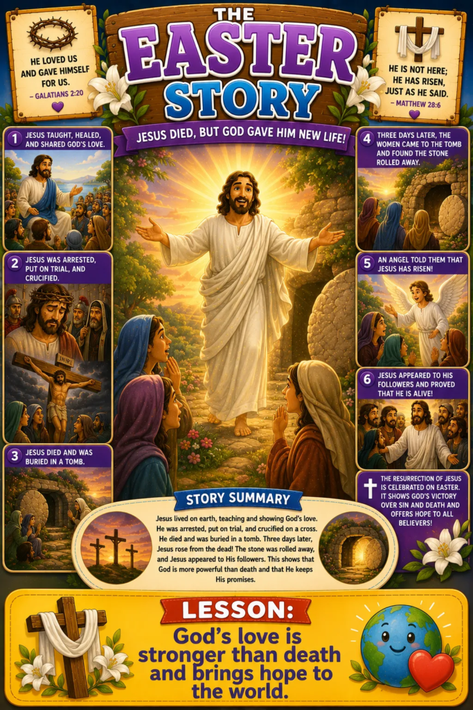 Easter Story - New Testament Bible Stories for Kids