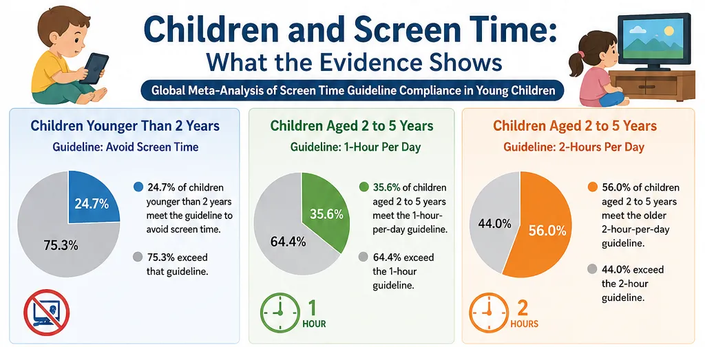 Key Screen Time Statistics