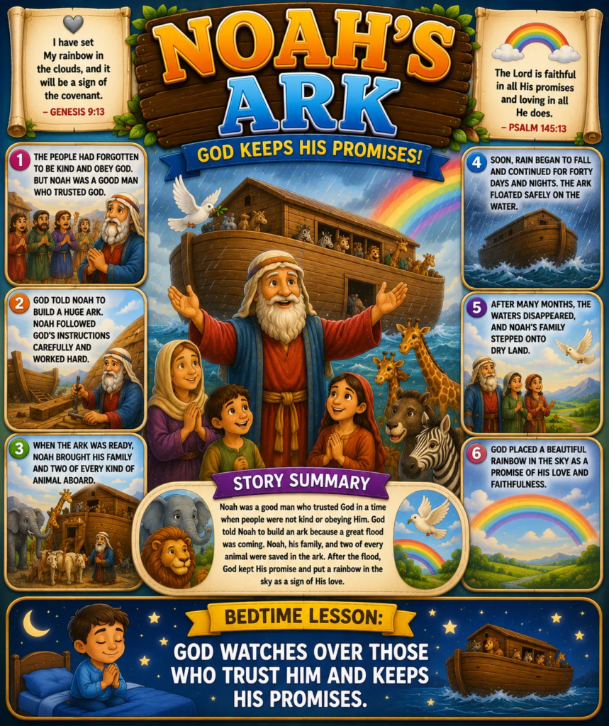 Noah's Ark - Bedtime Bible Stories for Kids
