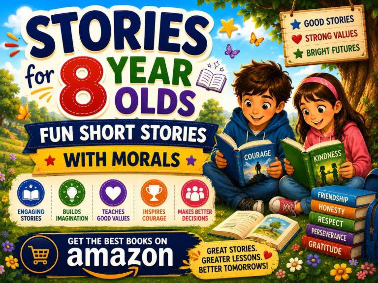 Stories for 8 Year Olds: Fun Short Stories with Moral Lessons