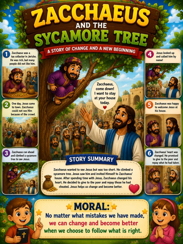 Zacchaeus and the Sycamore Tree