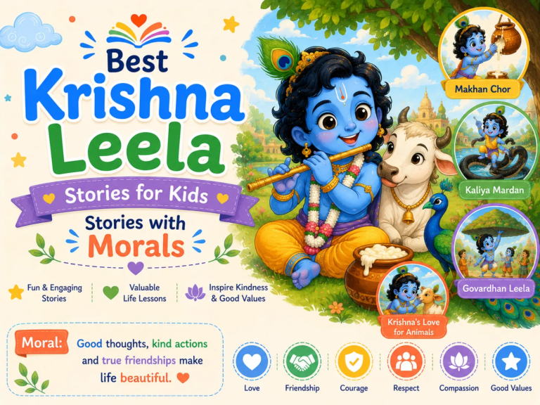 Krishna Leela Stories for Kids in English