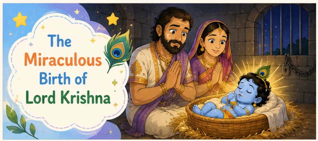 The Miraculous Birth of Lord Krishna