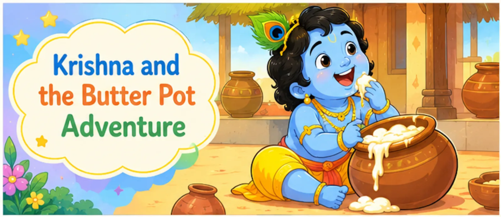 Krishna and the Butter Pot Adventure