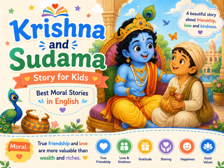 Krishna and Sudama Story for Kids in English