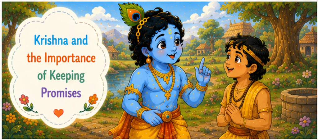 Krishna and the Importance of Keeping Promises -Lord Krishna Story in English
