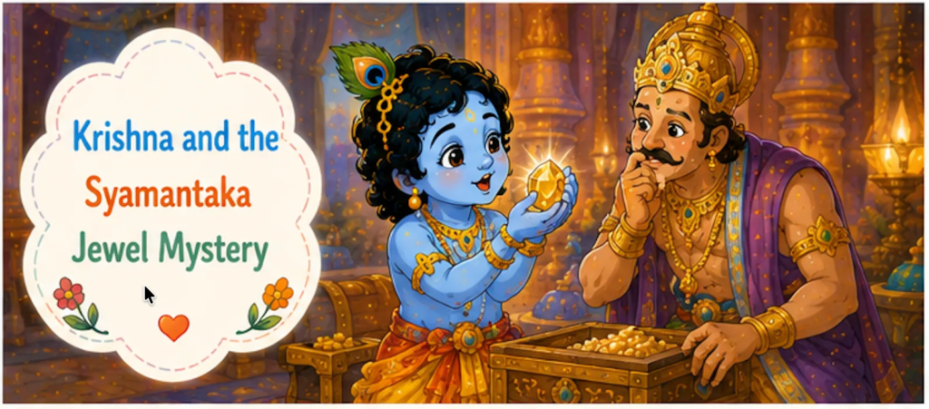 Krishna and the Syamantaka Jewel Mystery - Lord Krishna Story in English
