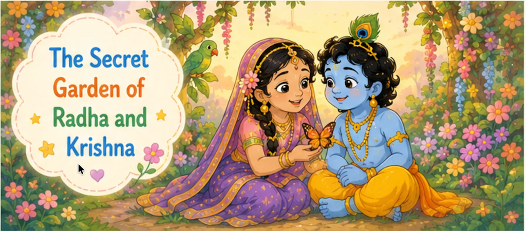 The Secret Garden of Radha and Krishna