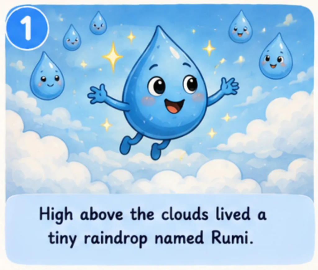 The Brave Little Raindrop