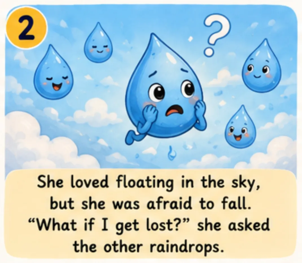 The Brave Little Raindrop