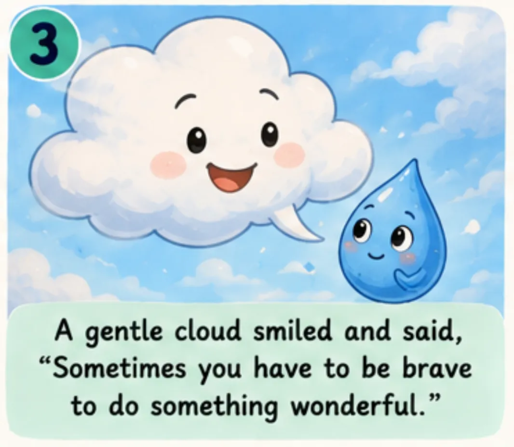The Brave Little Raindrop