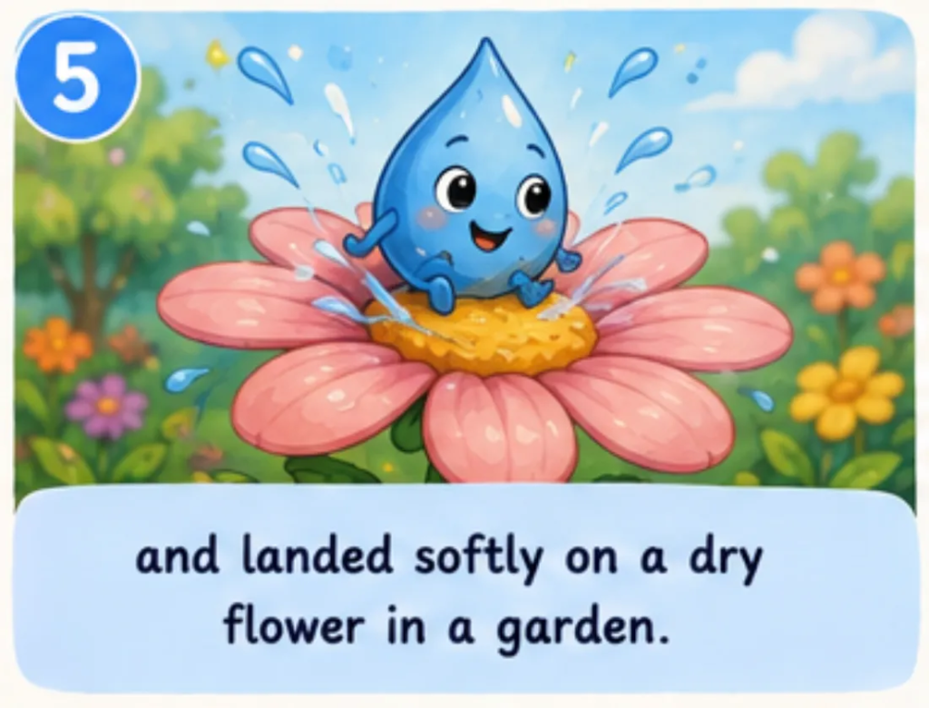 The Brave Little Raindrop
