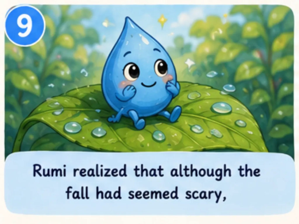 The Brave Little Raindrop
