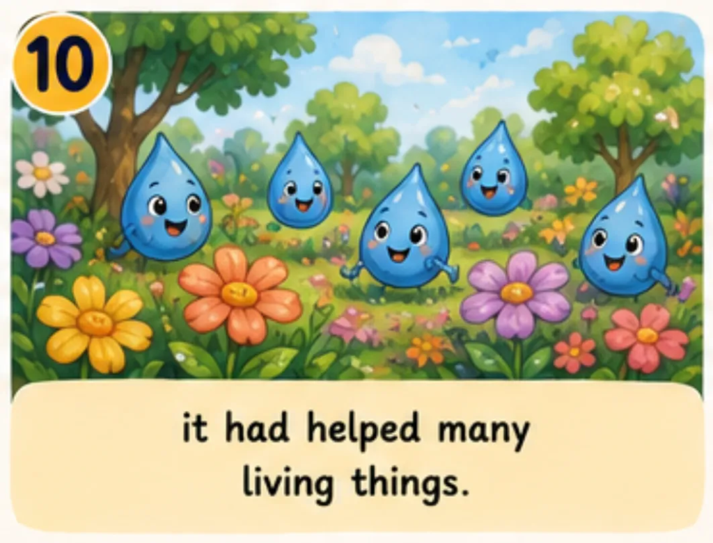 The Brave Little Raindrop