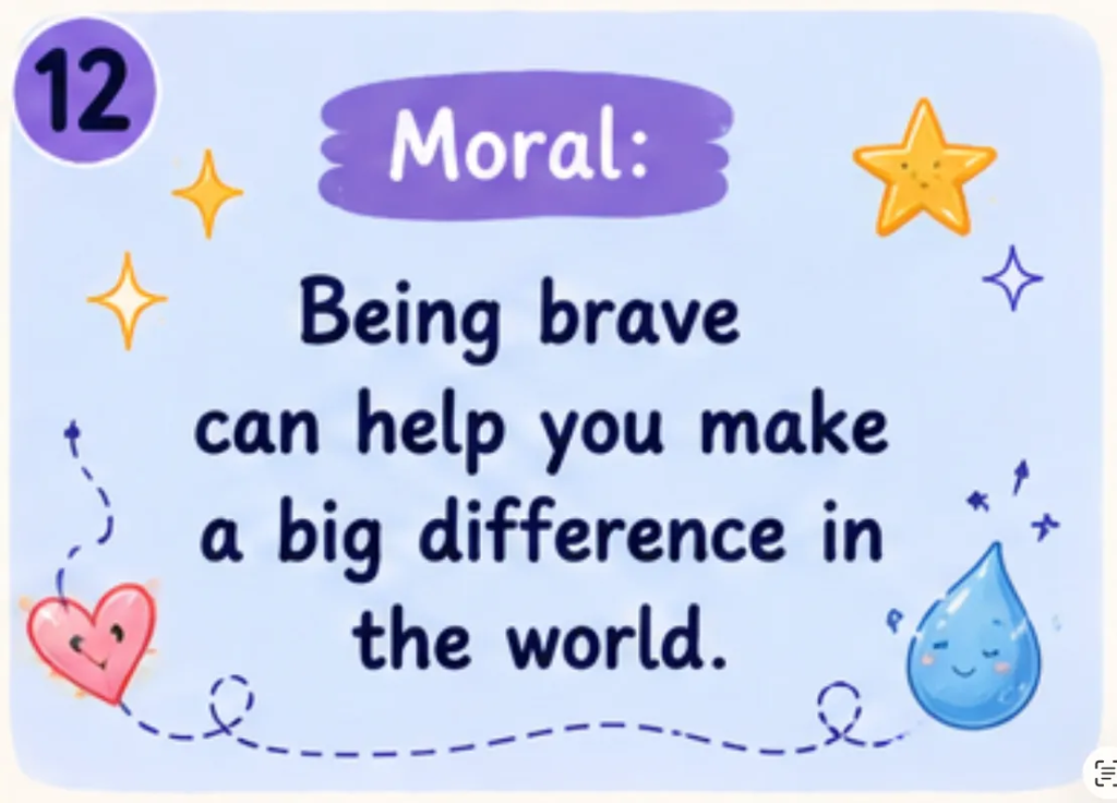 The Brave Little Raindrop