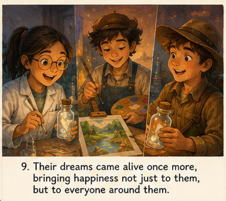 The Girl Who Collected Forgotten Dreams - stories for 12 year olds