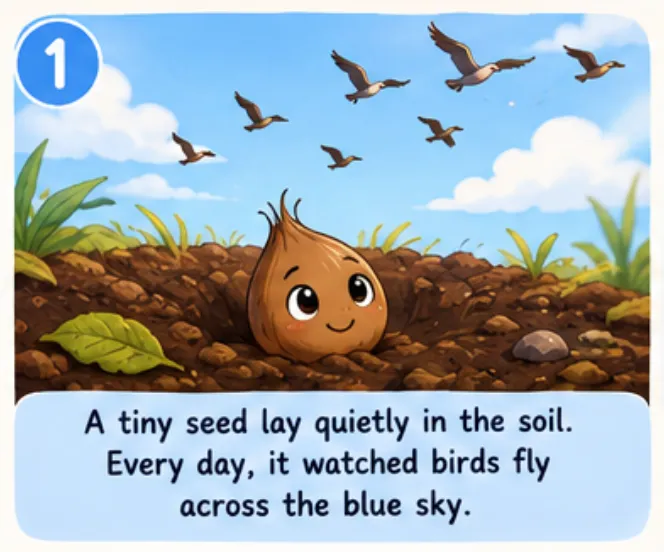 The Little Seed That Wanted to Fly