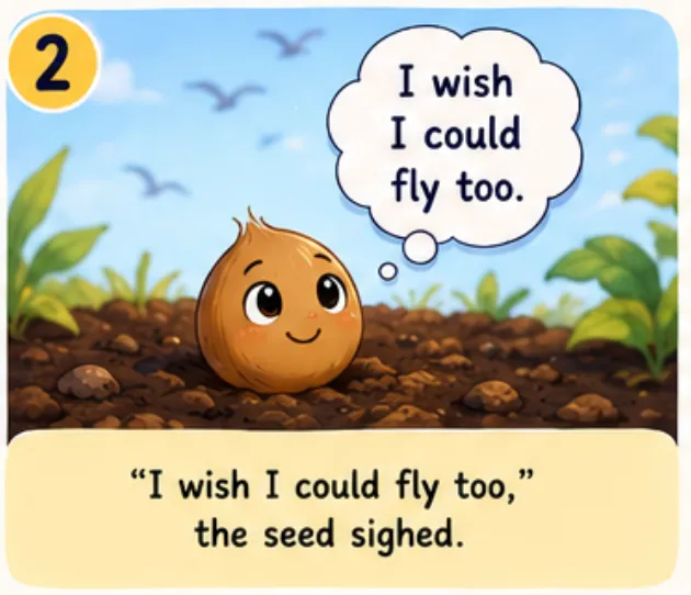 The Little Seed That Wanted to Fly