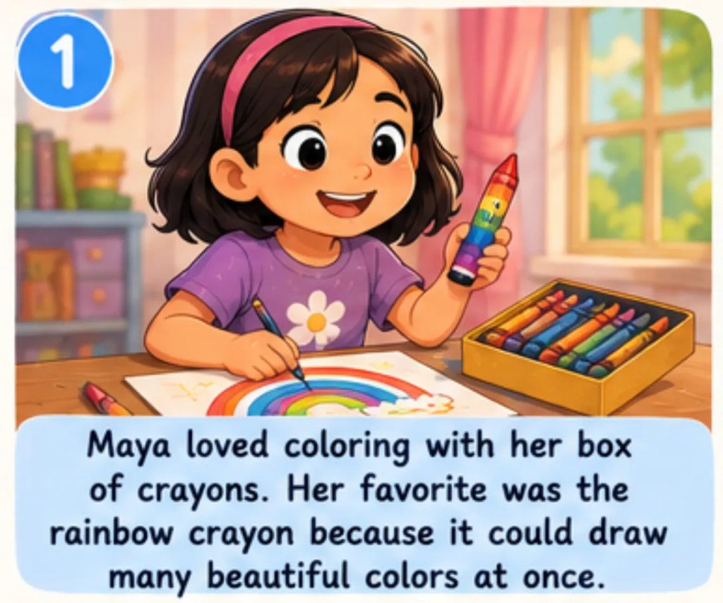The Lost Rainbow Crayon