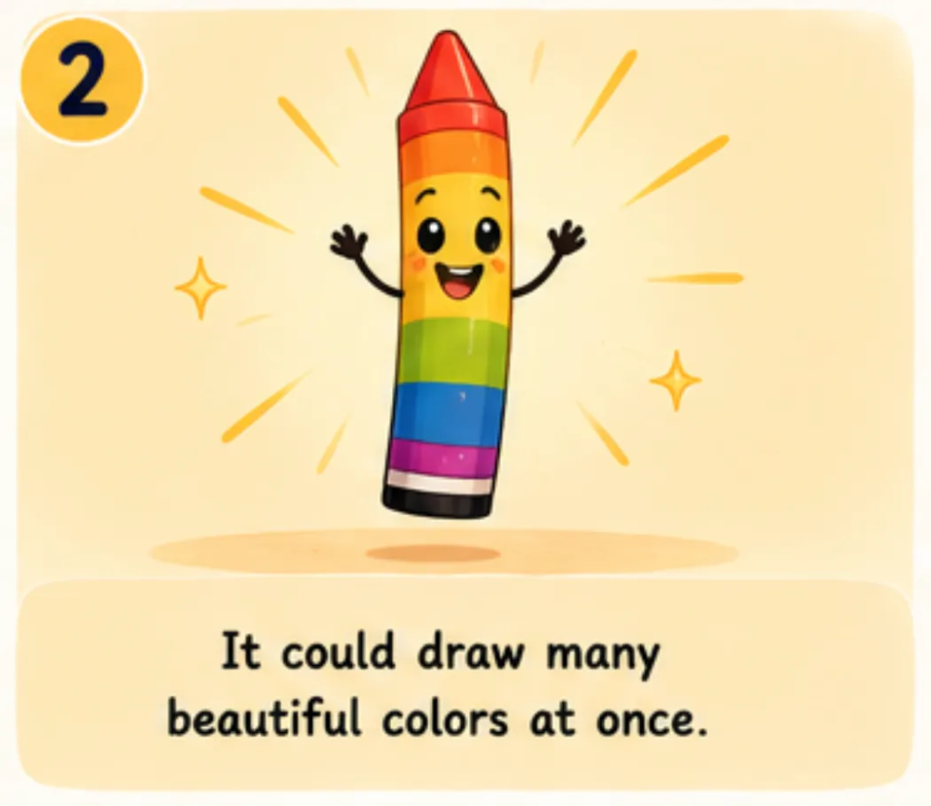 The Lost Rainbow Crayon