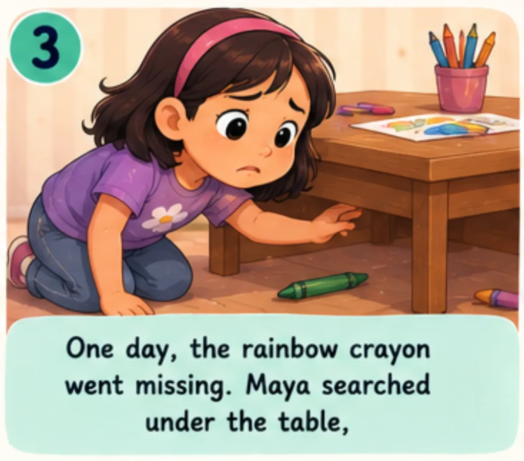 The Lost Rainbow Crayon