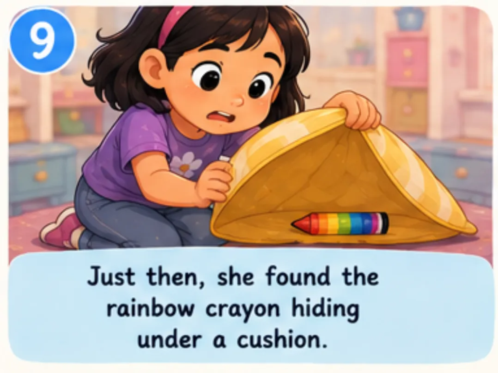 The Lost Rainbow Crayon