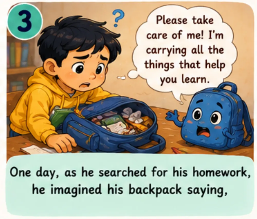 The Talking Backpack