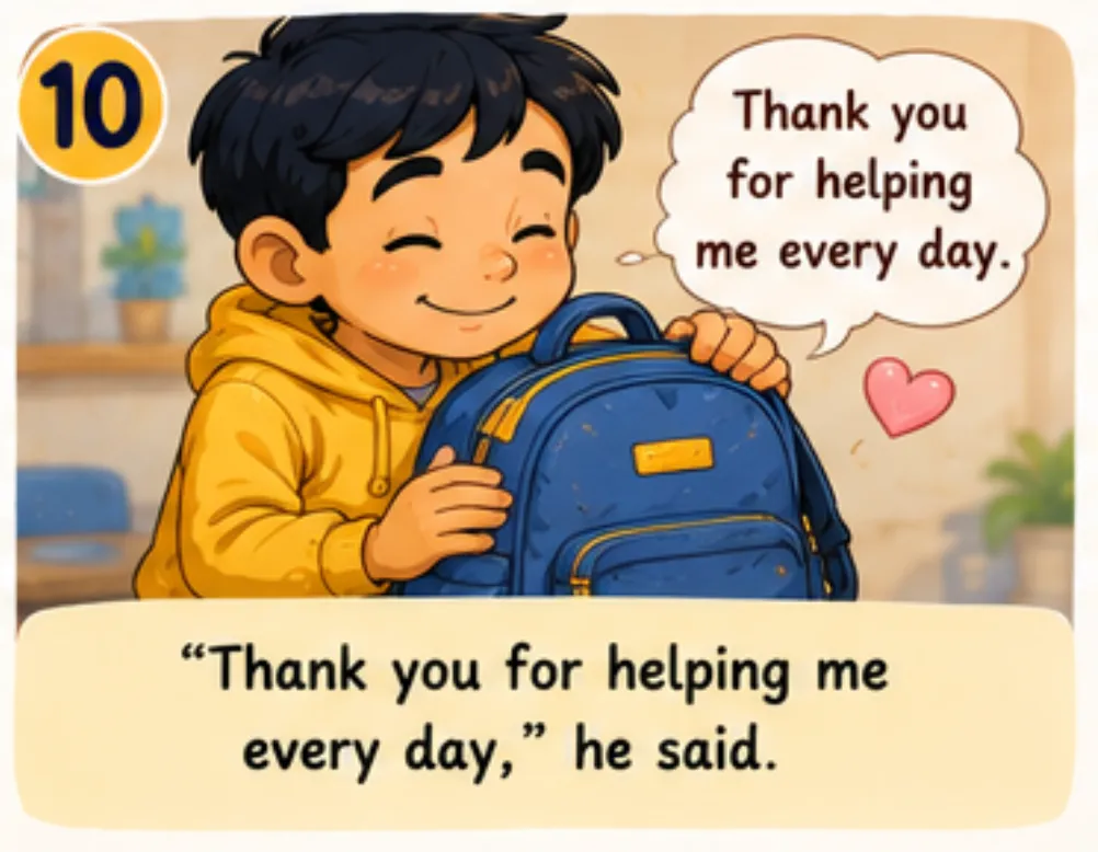 The Talking Backpack