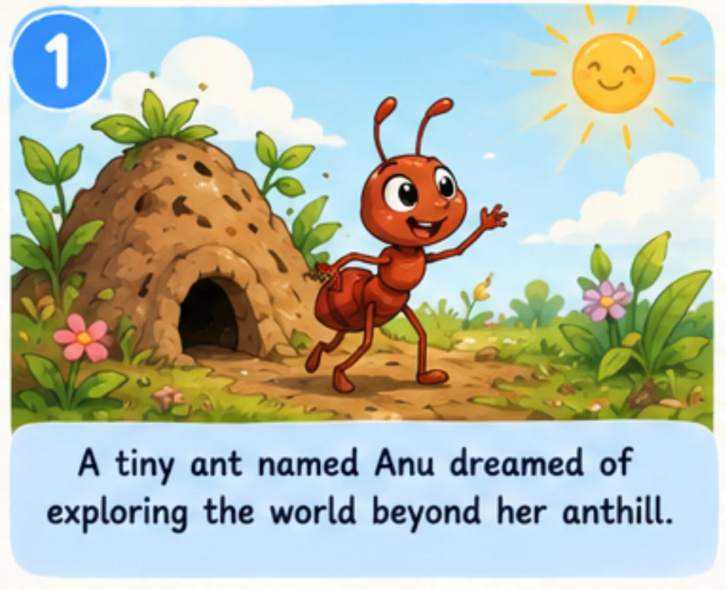 The Tiny Ant's Big Adventure