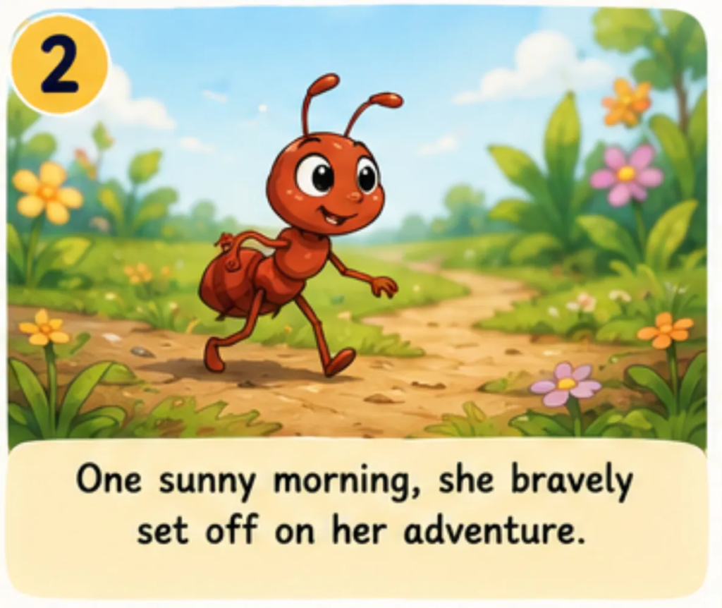 The Tiny Ant's Big Adventure
