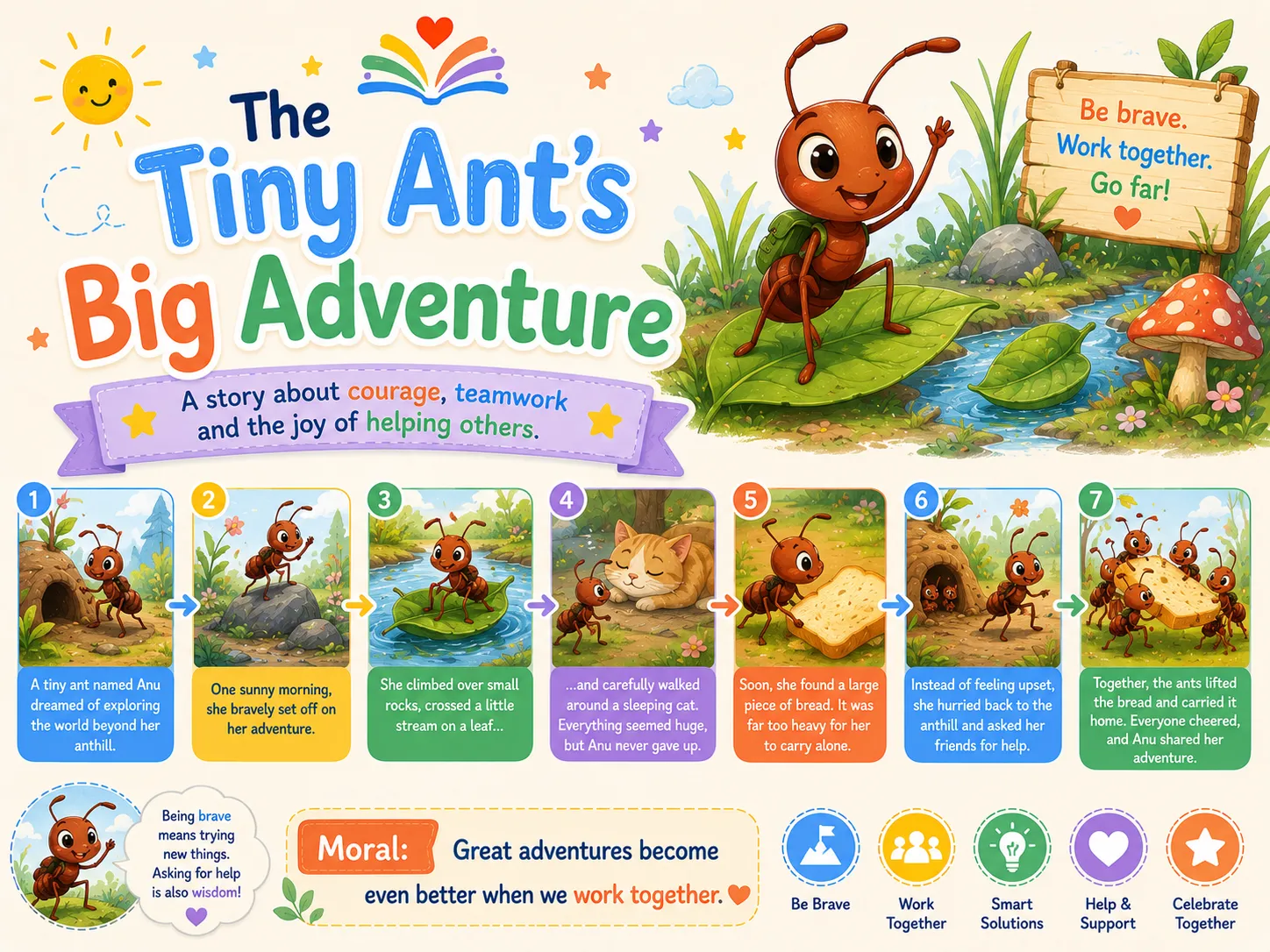 The Tiny Ant's Big Adventure