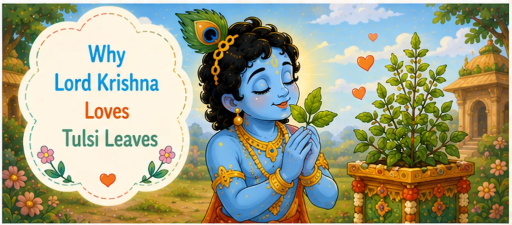 - Tulsi and Krishna Story in English 