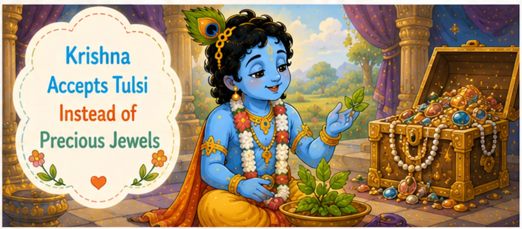 - Tulsi and Krishna Story in English 
